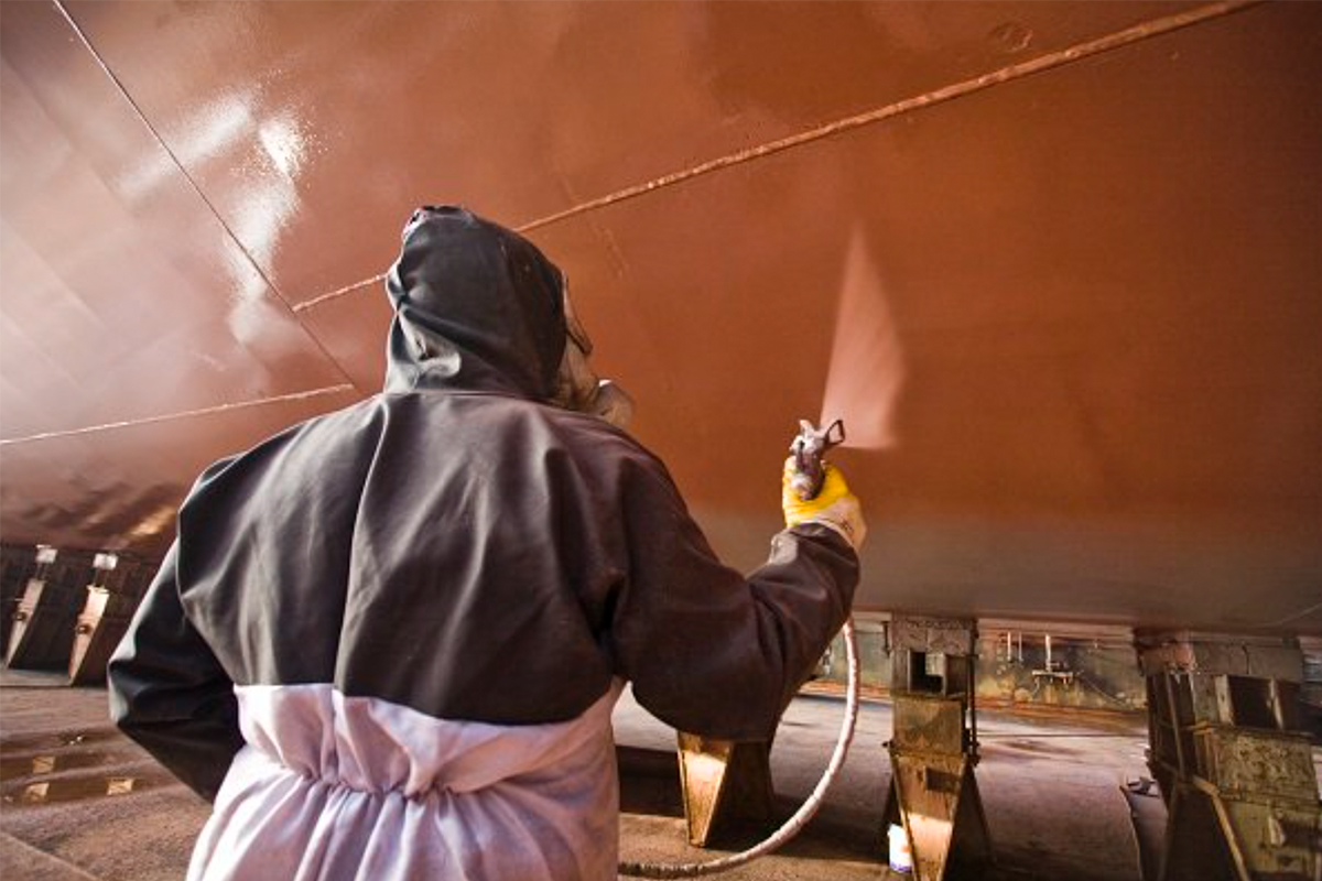 Working Aloft – Accommodation and Hull Painting - Shinpo Engineering